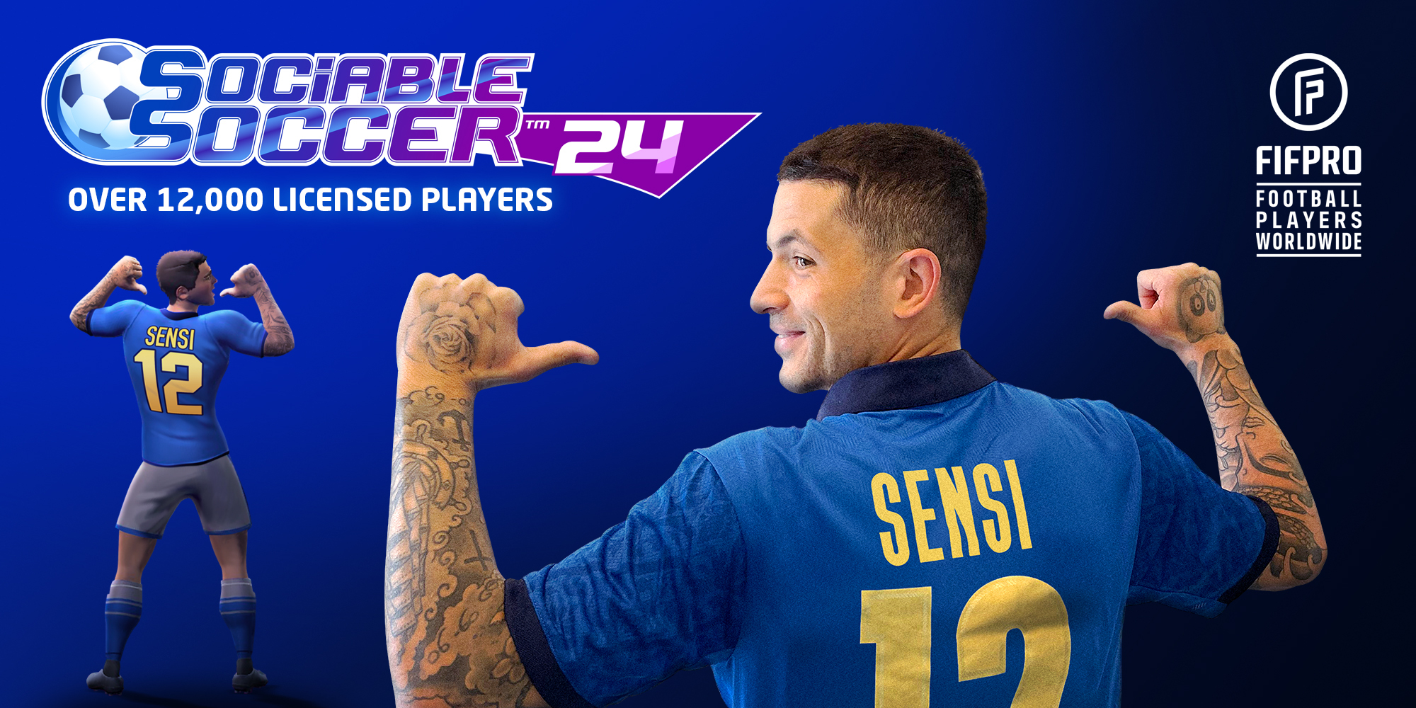 Sensasi main bola klasik di Sociable Soccer 24