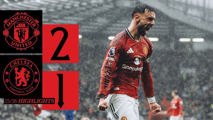 Drama 2-1 Manchester United vs Chelsea
