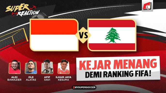 Indonesia vs Lebanon 2025 Ujian Garuda di GBT
