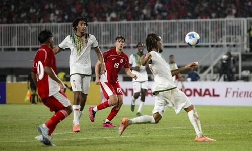 Garuda Muda Kalah 3 Gol Saat Uji Coba Lawan Mali