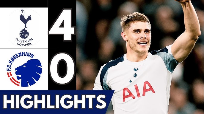 Tottenham di Liga Champions Brutal 4-0 Copenhagen
