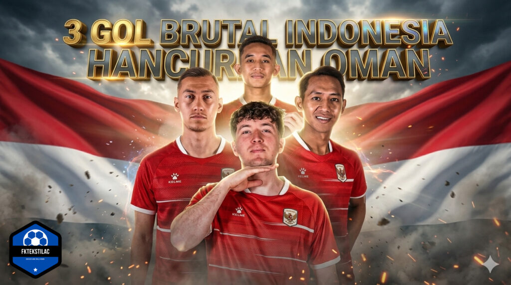 3 GOL BRUTAL INDONESIA HANCURKAN OMAN