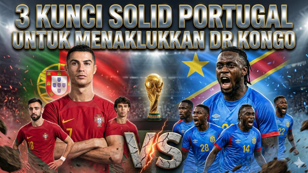 3 Kunci Solid Portugal Untuk Menaklukkan DR Kongo