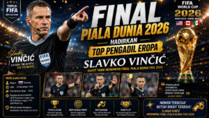Final Piala Dunia 2026 Hadirkan Top Pengadil Eropa
