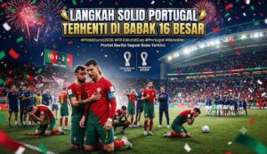 Langkah Solid Portugal Terhenti di Babak 16 Besar