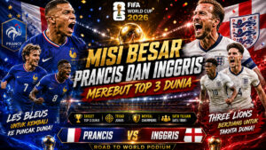 Misi Besar Prancis dan Inggris Merebut Top 3 Dunia