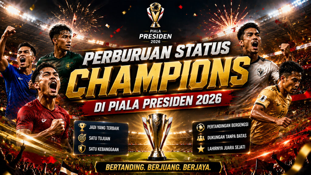 Perburuan Status Champions di Piala Presiden 2026 Resmi Dimulai