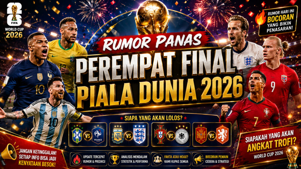 Rumor Panas Perempat Final Piala Dunia 2026