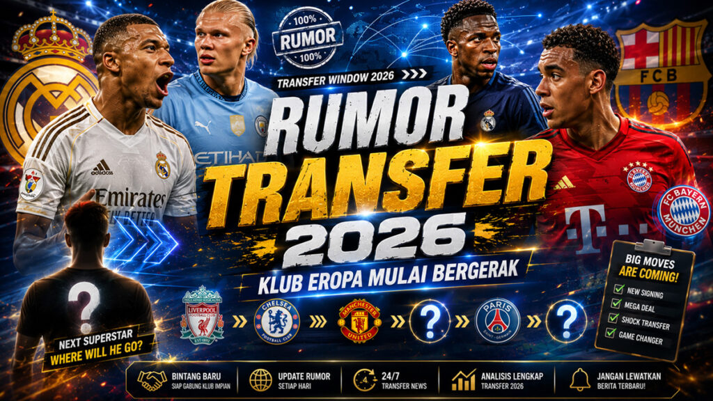 Rumor Transfer 2026 Klub Eropa Mulai Bergerak