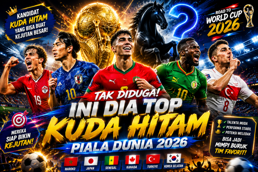 Tak diduga ini dia top kuda hitam Piala Dunia 2026