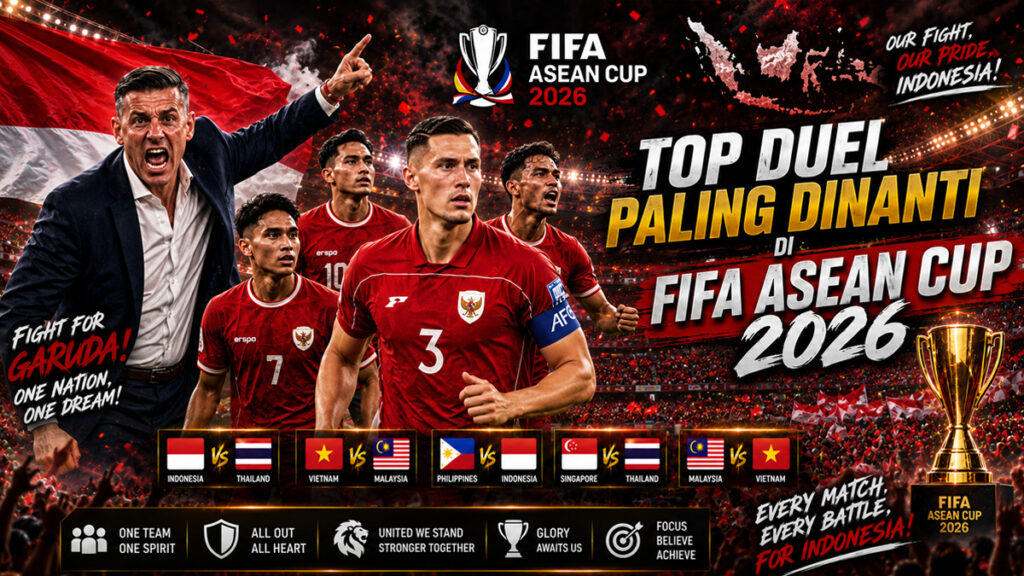 Top Duel Paling Dinanti di FIFA ASEAN Cup 2026