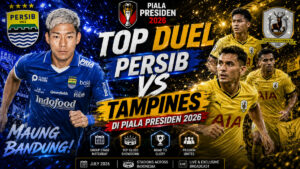 Top Duel Persib vs Tampines di Piala Presiden 2026