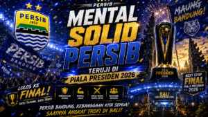 Mental Solid Persib Teruji di Piala Presiden 2026