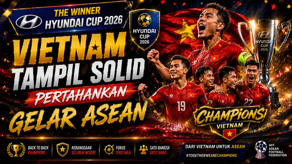 Vietnam Tampil Solid Pertahankan Gelar Asean