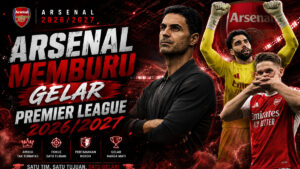 Arsenal Semakin Solid Memburu Gelar Premier League
