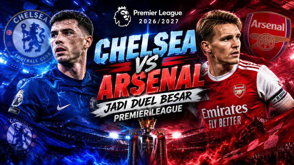 Chelsea vs Arsenal Jadi Duel Besar Premier League