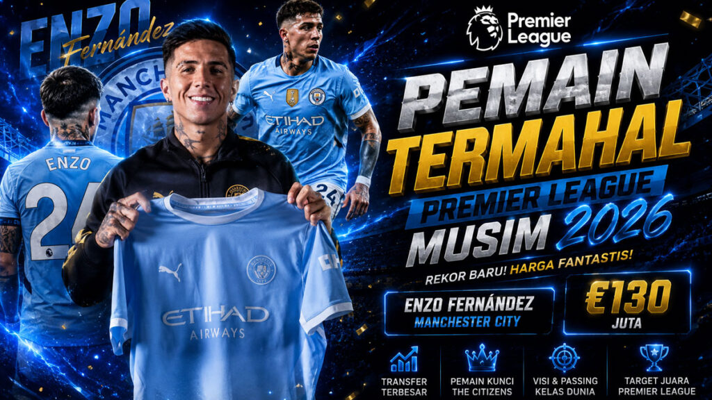Enzo Fernandez Resmi Jadi Transfer Termahal