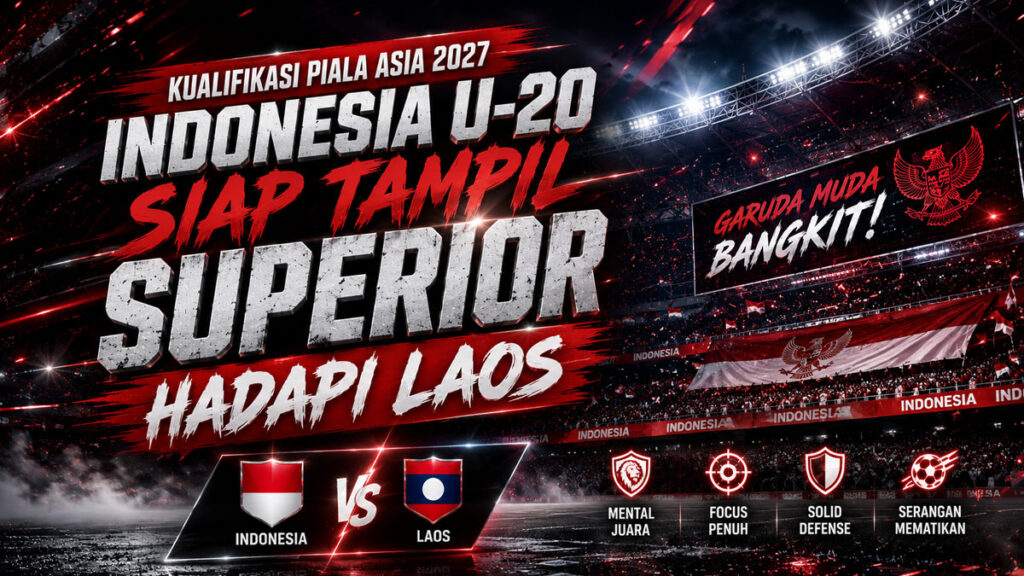 Indonesia U-20 Siap Tampil Superior Hadapi Laos