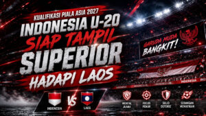 Indonesia U-20 Siap Tampil Superior Hadapi Laos