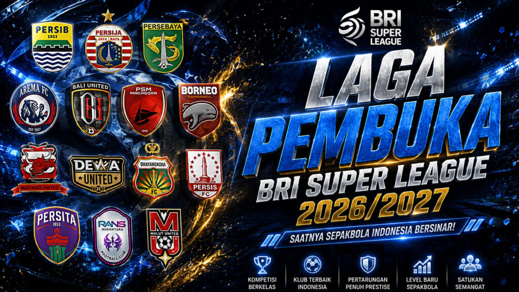 Laga Pembuka BRI Super League 2026/2027